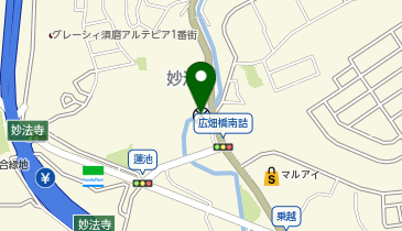 須磨警察署妙法寺交番の地図画像