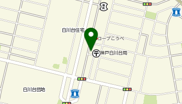 須磨警察署白川台交番の地図画像