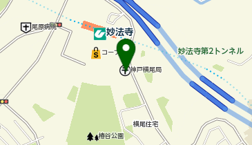 須磨警察署横尾交番の地図画像