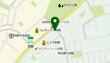 垂水警察署明舞交番の地図画像