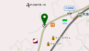 有馬警察署大池交番の地図画像