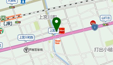 芦屋警察署宮川交番の地図画像