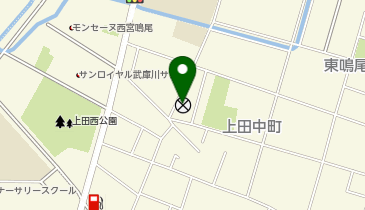 甲子園警察署上田交番の地図画像