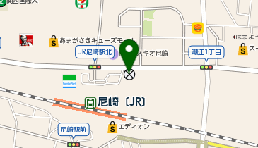 尼崎東警察署潮江交番の地図画像