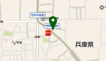 尼崎東警察署神崎交番の地図画像