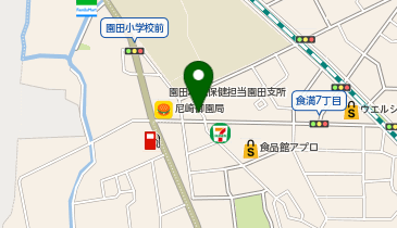 尼崎東警察署食満交番の地図画像