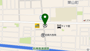 尼崎北警察署生島交番の地図画像