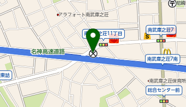 尼崎北警察署南武庫之荘交番の地図画像