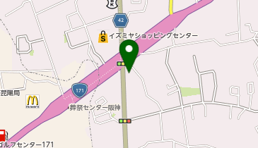 伊丹警察署昆陽ノ里交番の地図画像