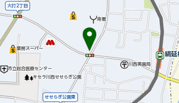 川西警察署日の出交番の地図画像