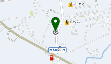 川西警察署多田西交番の地図画像