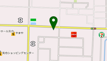 紫波警察署矢巾交番の地図画像