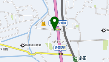 川西警察署多田東交番の地図画像