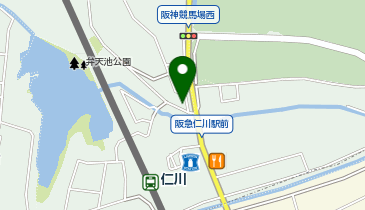 宝塚警察署仁川交番の地図画像