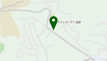 宝塚警察署つつじガ丘交番の地図画像