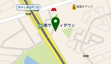 三田警察署南ウッディタウン交番の地図画像