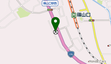 篠山警察署篠山口駅前交番の地図画像