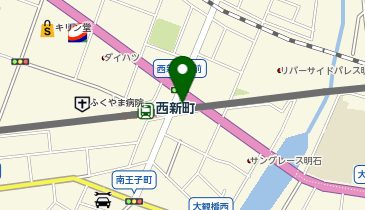 明石警察署西新町交番の地図画像