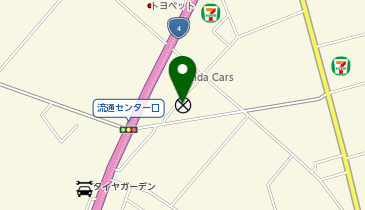 北上警察署常盤台交番の地図画像