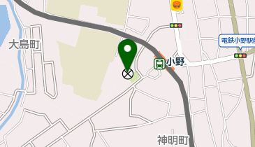 小野警察署小野駅前交番の地図画像