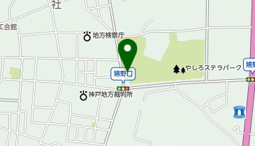 加東警察署社交番の地図画像