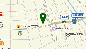 西脇警察署西脇中央交番の地図画像