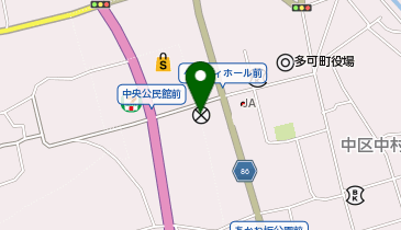 西脇警察署中町交番の地図画像