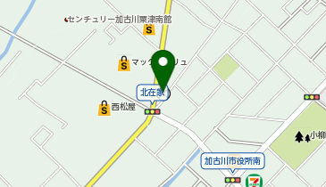 加古川警察署鳩里交番の地図画像