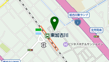 加古川警察署東加古川交番の地図画像