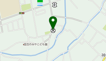 加古川警察署新神野交番の地図画像