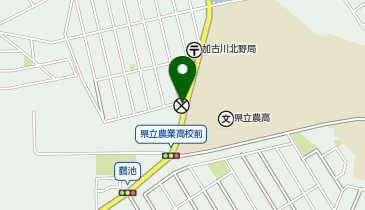 加古川警察署県農前交番の地図画像