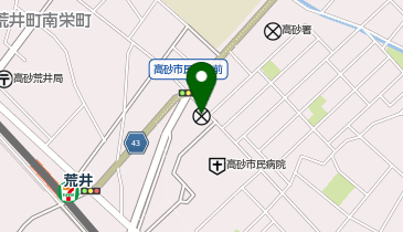 高砂警察署荒井交番の地図画像