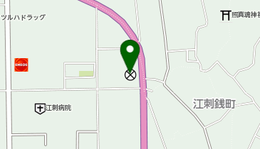 奥州警察署 江刺幹部交番の地図画像