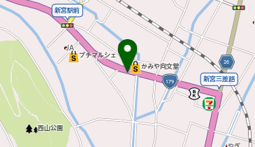 たつの警察署新宮交番の地図画像