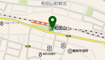 南但馬警察署和田山駅前交番の地図画像