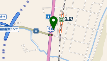 南但馬警察署生野駅前交番の地図画像