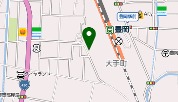 豊岡警察署豊岡駅前交番の地図画像