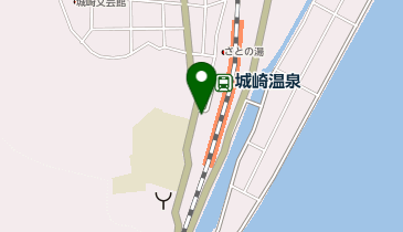 豊岡警察署城崎温泉駅前交番の地図画像