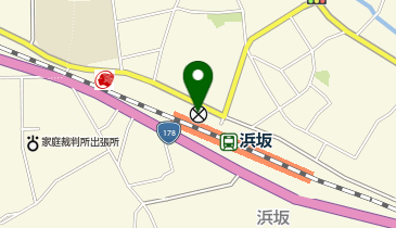 美方警察署浜坂駅前交番の地図画像