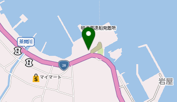 淡路警察署岩屋交番の地図画像