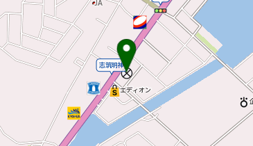 淡路警察署志筑交番の地図画像