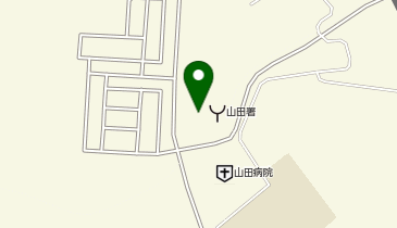 宮古警察署山田交番の地図画像