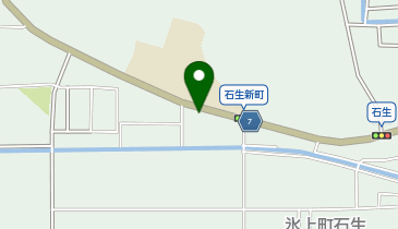 丹波警察署石生駐在所の地図画像