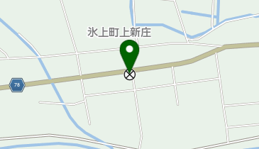 丹波警察署上新庄駐在所の地図画像