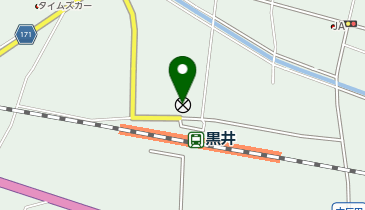 丹波警察署黒井駐在所の地図画像