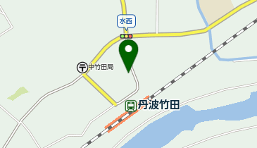 丹波警察署中竹田駐在所の地図画像