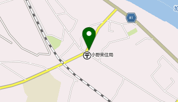 小野警察署下来住駐在所の地図画像