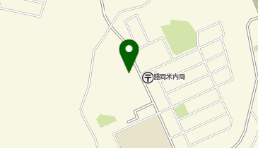 盛岡東警察署上米内駐在所の地図画像