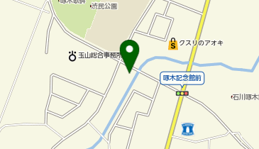 盛岡東警察署渋民駐在所の地図画像