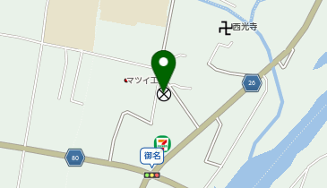 宍粟警察署御名駐在所の地図画像